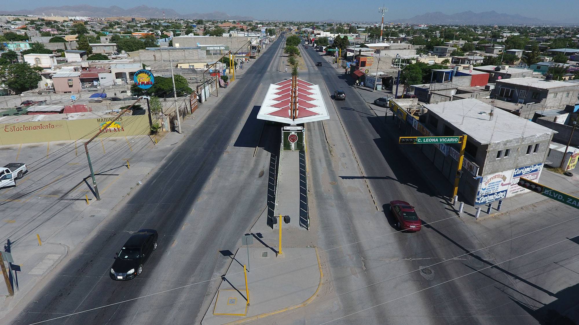 Vivebus Troncal Tecnológico y Blvd. Zaragoza